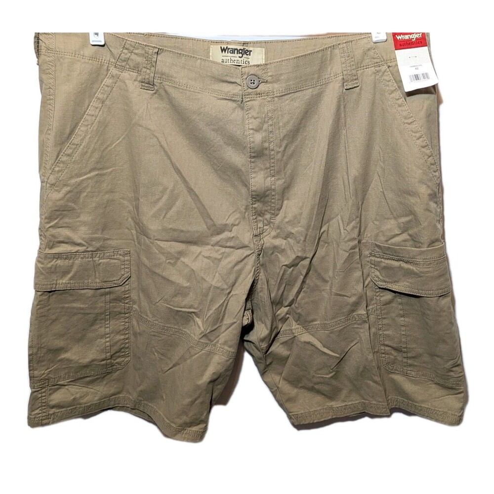 Wrangler Authentics Cargo Shorts Menβs 42 Stretch Utility NWT